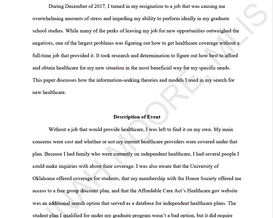 Information Behavior Analysis Thumbnail