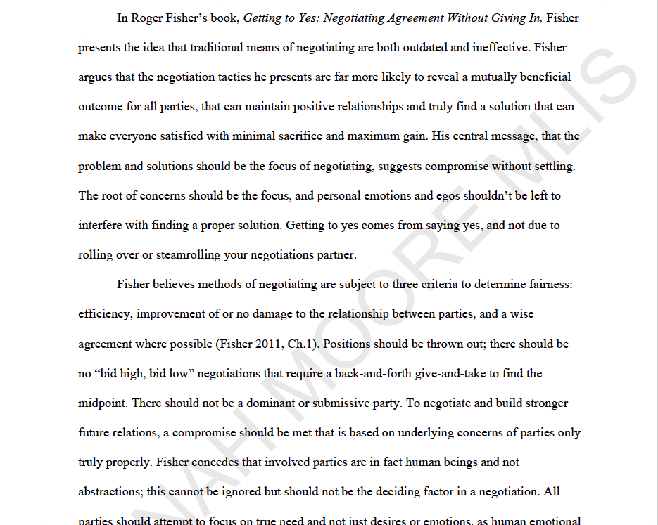 Negotiations Without Giving In Thumbnail